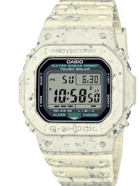 CASIO G-Shock  White Patterned Solar 200m Digital Watch Brand New